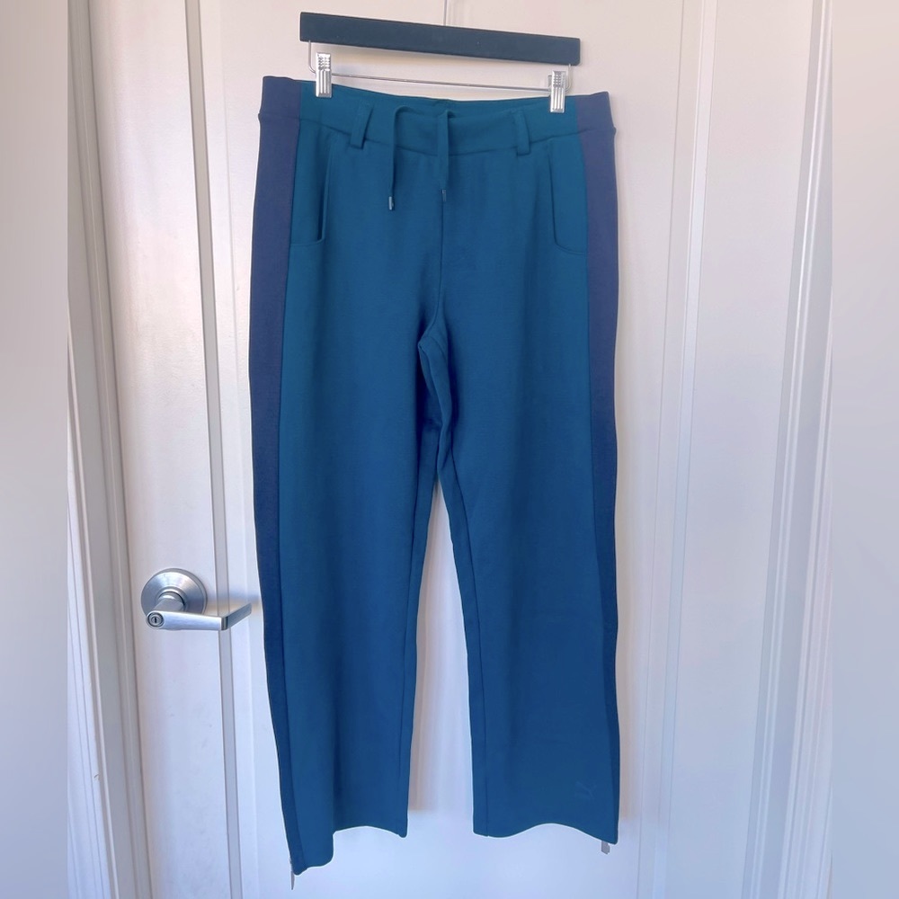 PUMA x ADER Women’s T7 Overlay Pants Gibraltar Sea Size Large
